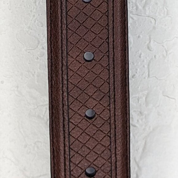 Tommy Bahama* Men's Reversible‎ Tan/Black Coated Leather Belt~ Size XL (42"-44") - Picture 7 of 10